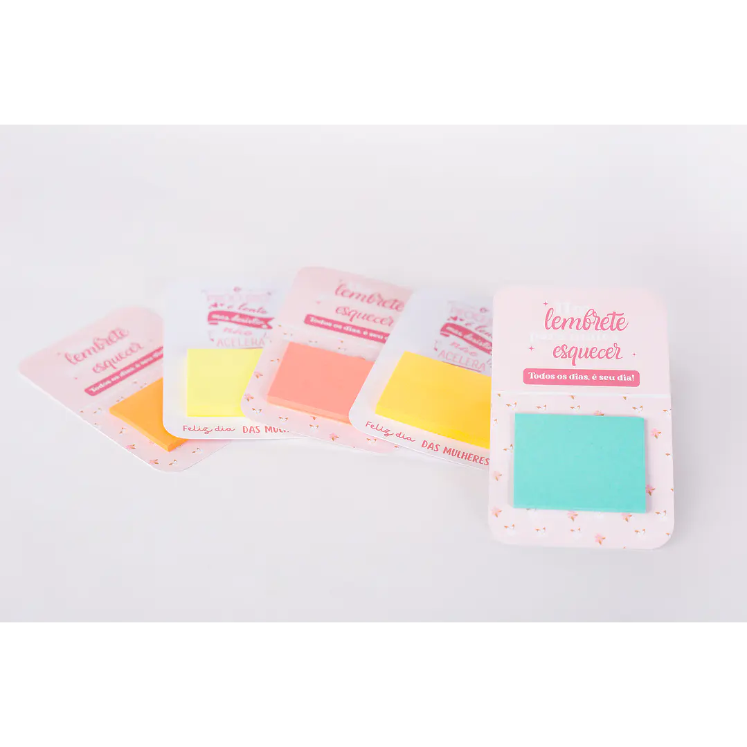 Arquivo de Corte Post It Dia da Mulher Kit Digital Png e Pdf 1