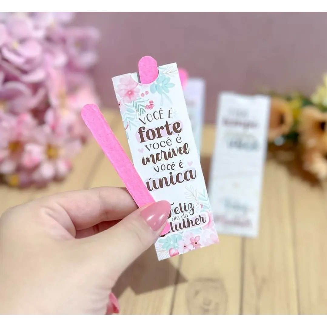 Arquivo de Corte Porta Mini Lixa Dia da Mulher Kit Digital Png e Pdf 1