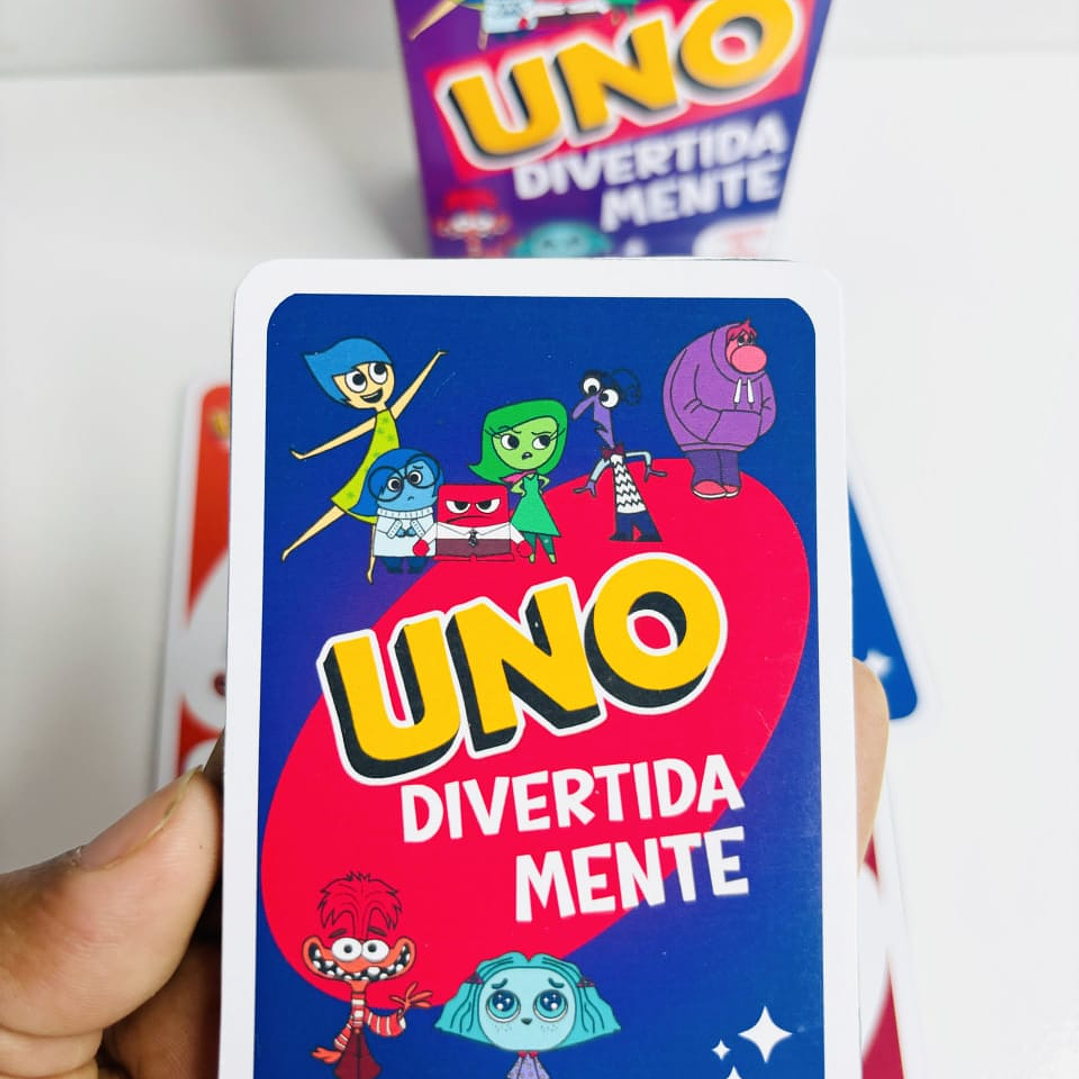 Arquivo Pronto para Imprimir Uno Divertidamente Jogo de Cartas Png e Pdf  1