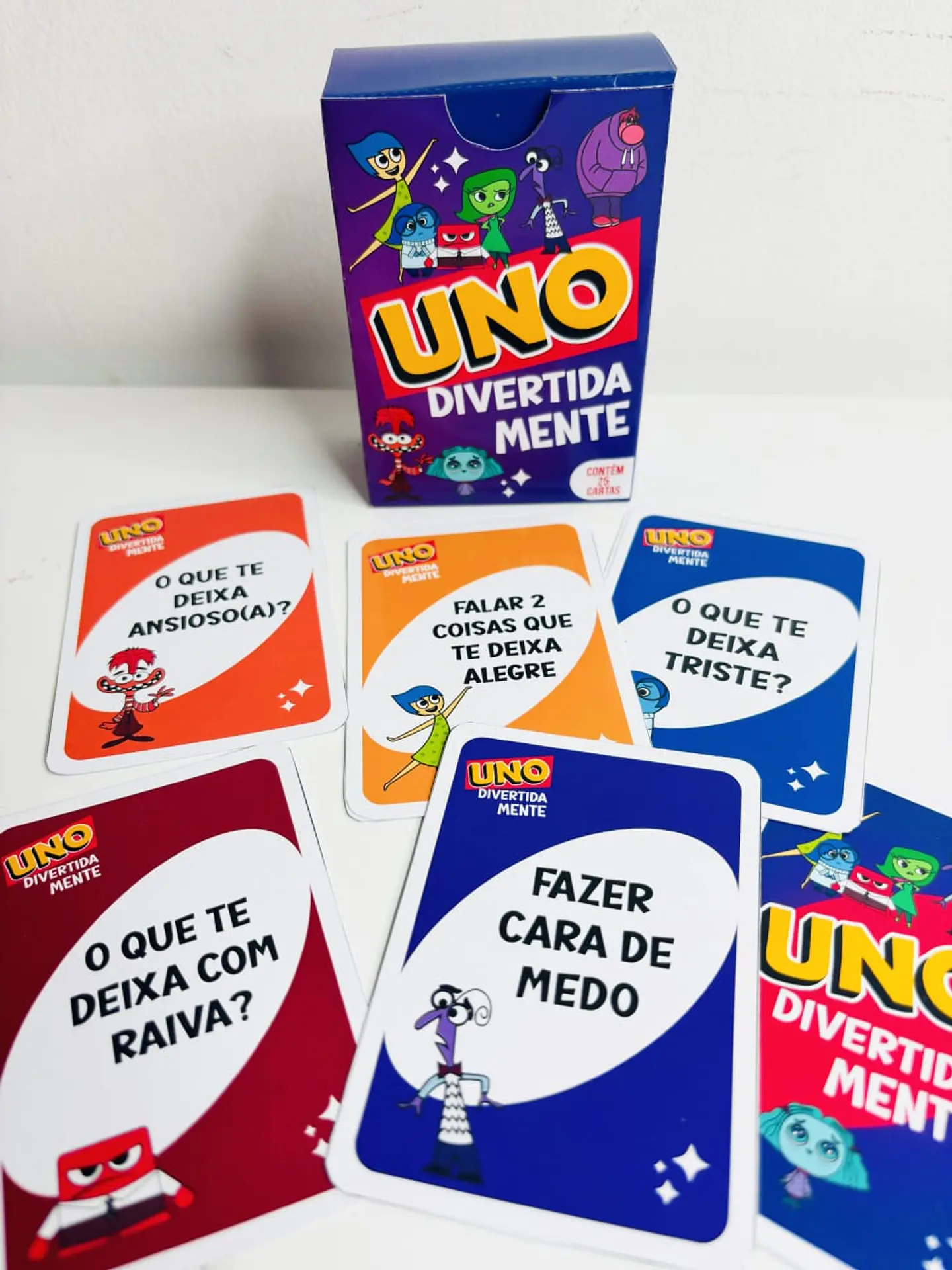 Arquivo Pronto para Imprimir Uno Divertidamente Jogo de Cartas Png e Pdf  3