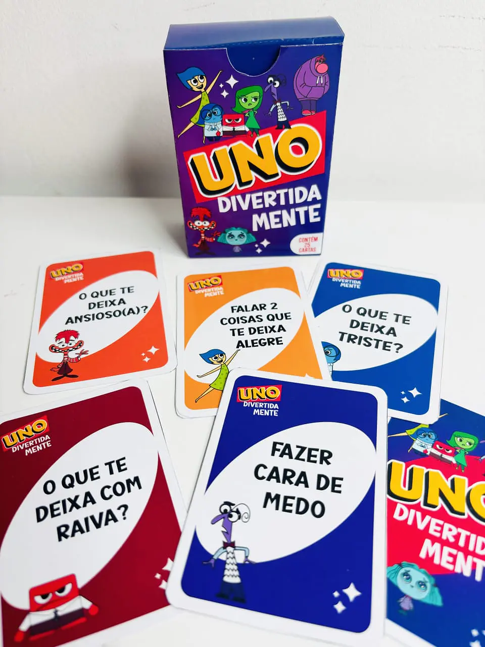 Arquivo Pronto para Imprimir Uno Divertidamente Jogo de Cartas Png e Pdf  3