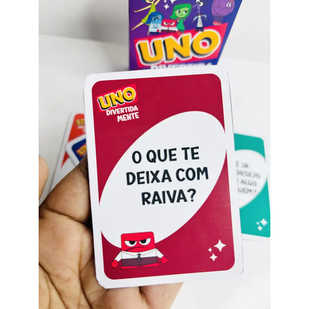 Arquivo Pronto para Imprimir Uno Divertidamente Jogo de Cartas Png e Pdf  4