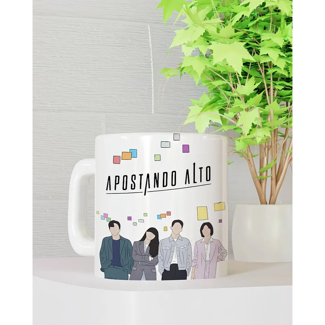 Artes Caneca Dorama Apostando Alto - Start Up Arquivo em Jpg 1