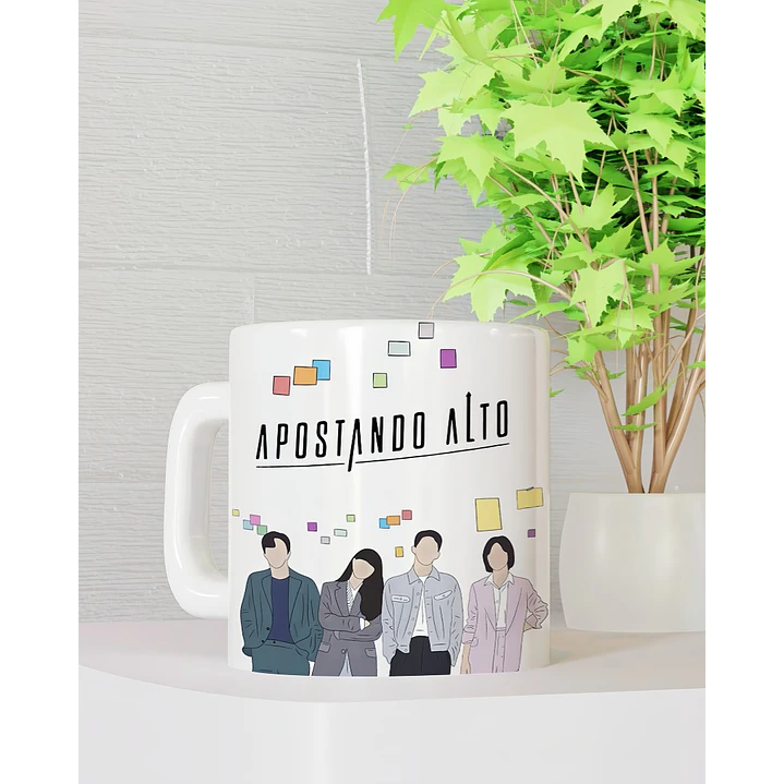 Artes Caneca Dorama Apostando Alto - Start Up Arquivo em Jpg 1