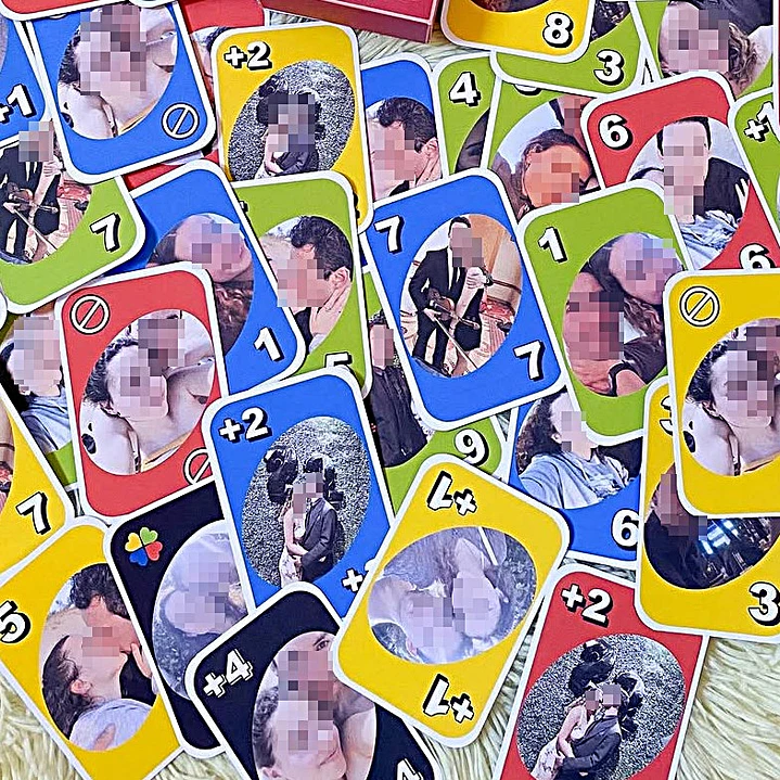 UNO Personalizado Editavel no Canva Adicione Suas Fotos e Frases Favoritas! Crie e Personalize Agora Mesmo! 2