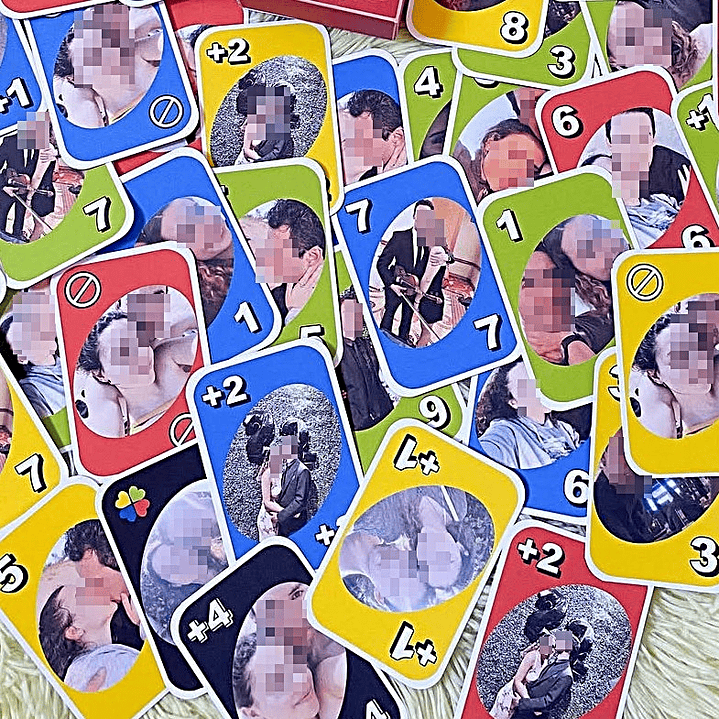 UNO Personalizado Editavel no Canva Adicione Suas Fotos e Frases Favoritas! Crie e Personalize Agora Mesmo! 2