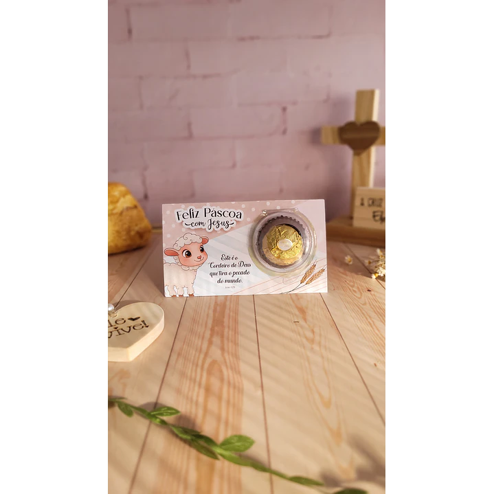 Arquivo de Corte Card com Blister Páscoa Cristã - Baixar PNG e PDF para Personalizar 3