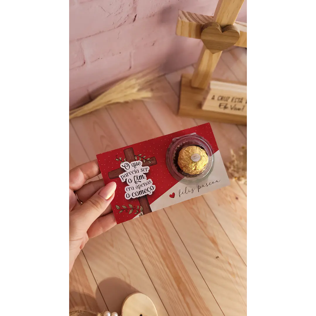 Arquivo de Corte Card com Blister Páscoa Cristã - Baixar PNG e PDF para Personalizar 6