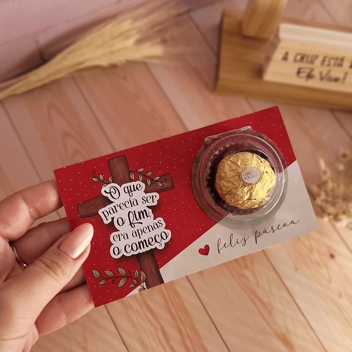 Arquivo de Corte Card com Blister Páscoa Cristã - Baixar PNG e PDF para Personalizar 6