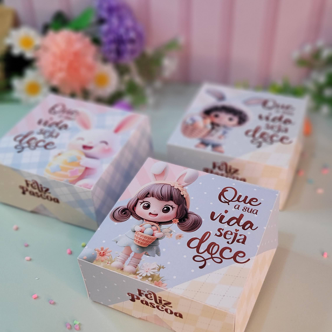 Arquivo de Corte Caixinha Versátil Bombons Doces Páscoa - Baixe Agora em PNG e PDF, Pronto para Imprimir 5