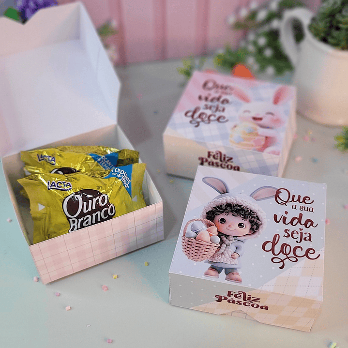 Arquivo de Corte Caixinha Versátil Bombons Doces Páscoa - Baixe Agora em PNG e PDF, Pronto para Imprimir 7