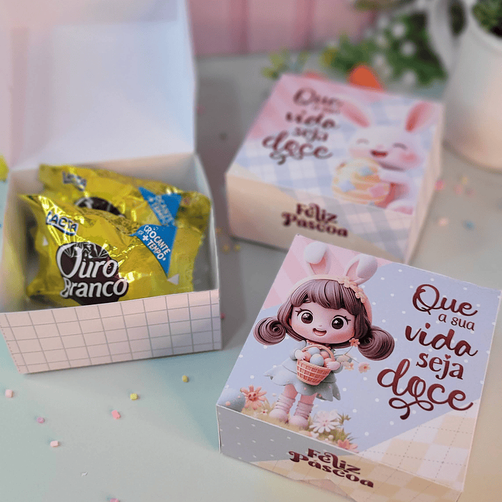 Arquivo de Corte Caixinha Versátil Bombons Doces Páscoa - Baixe Agora em PNG e PDF, Pronto para Imprimir 8