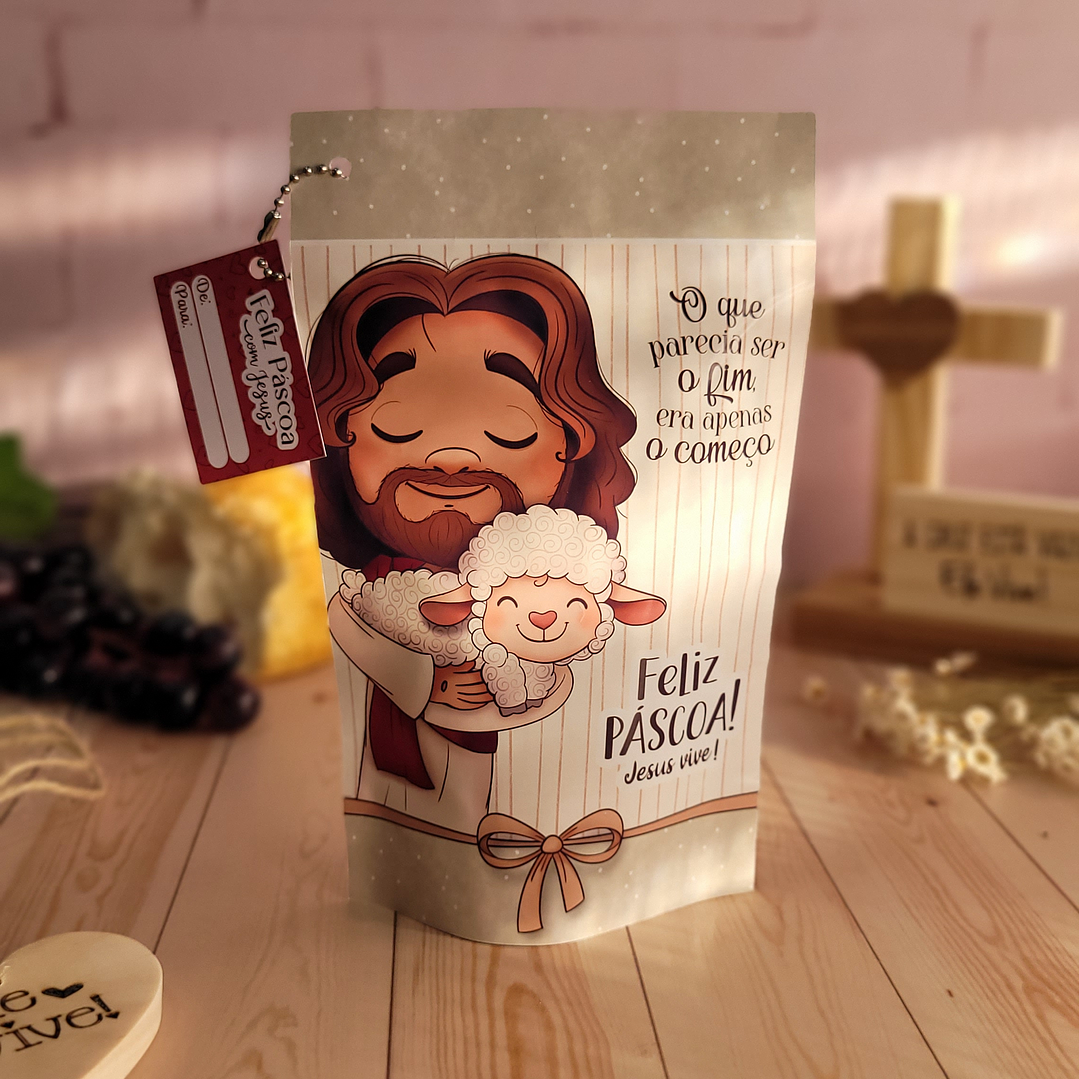 Arquivo de Corte Caso Zip Páscoa Cristã - Baixar PNG e PDF para Personalizar 6