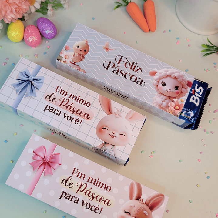 Arquivo de Corte Cinta Caixa de Bis Páscoa - Baixe Agora em PNG e PDF, Pronto para Imprimir 7
