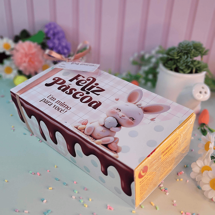Arquivo de Corte Cinta Caixa de Bombom Páscoa - Baixe Agora em PNG e PDF, Pronto para Imprimir 4