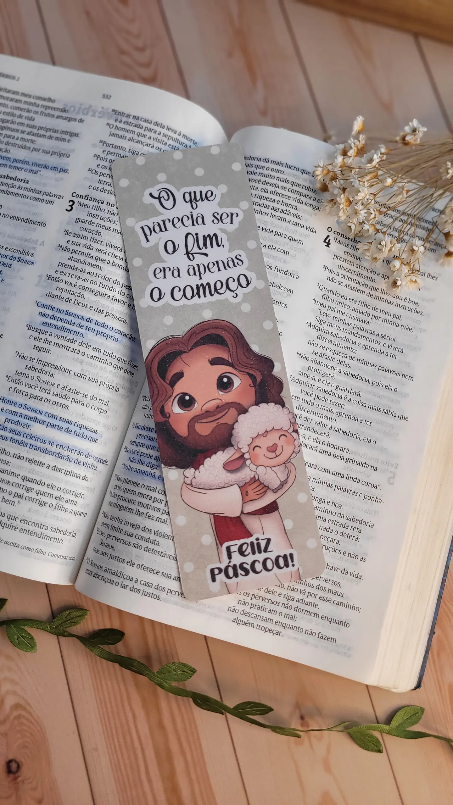 Arquivo de Corte Marcador de Paginas Páscoa Cristã - Baixar PNG e PDF para Personalizar 2