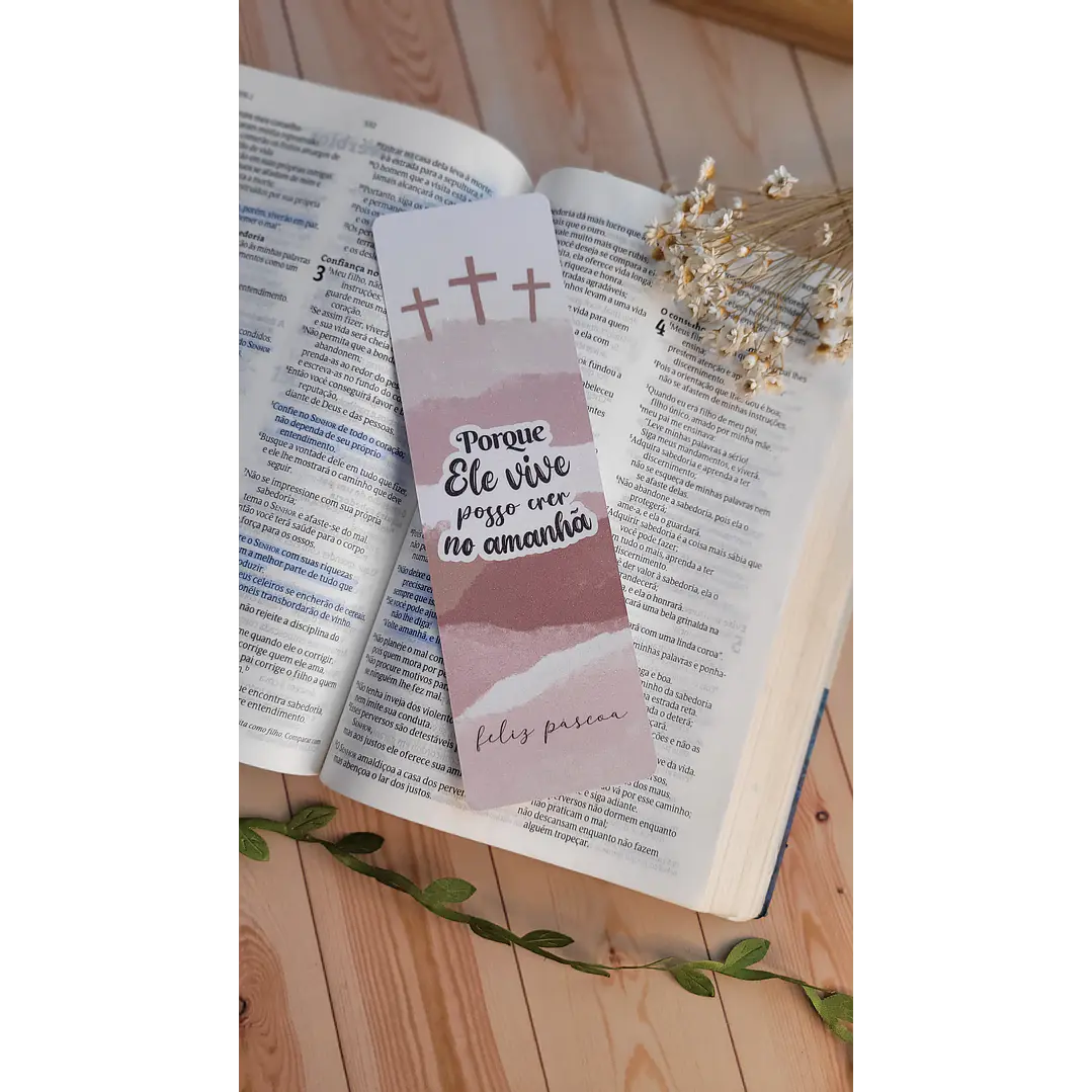 Arquivo de Corte Marcador de Paginas Páscoa Cristã - Baixar PNG e PDF para Personalizar 3