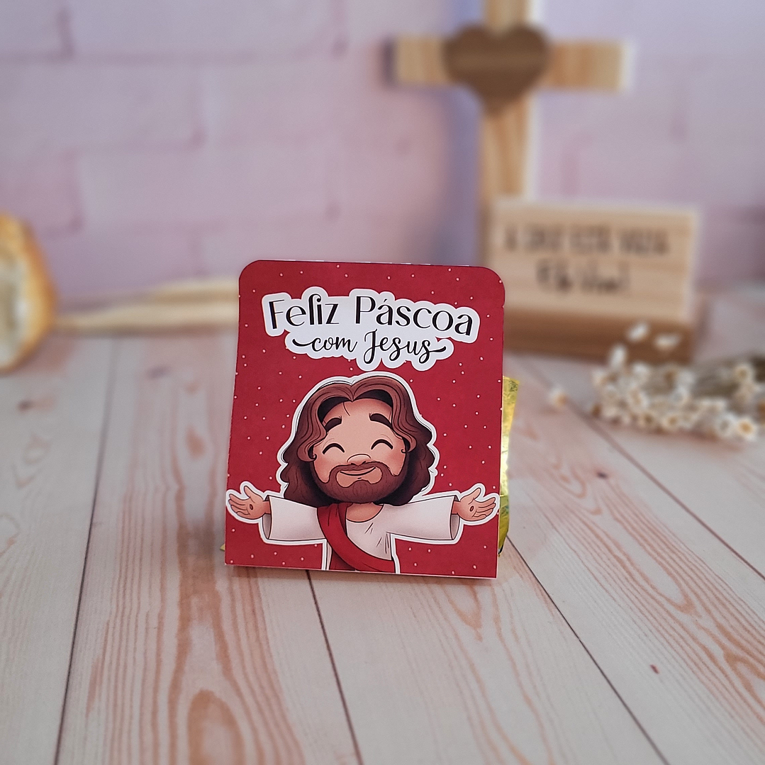 Arquivo de Corte Porta Bombom Páscoa Cristã - Baixar PNG e PDF para Personalizar 4