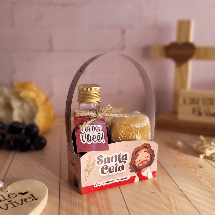 Arquivo de Corte Santa Ceia Páscoa Cristã - Baixar PNG e PDF para Personalizar 4