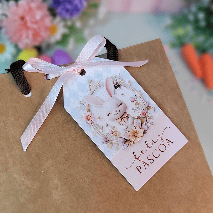Arquivo de Corte Tags Páscoa - Baixe Agora em PNG e PDF, Pronto para Imprimir 3
