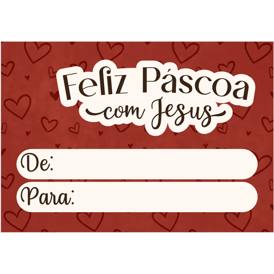 Arquivo de Corte Tags Páscoa Cristã - Baixar PNG e PDF para Personalizar 2