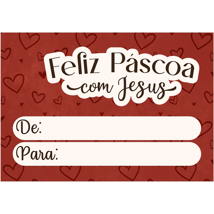 Arquivo de Corte Tags Páscoa Cristã - Baixar PNG e PDF para Personalizar 2