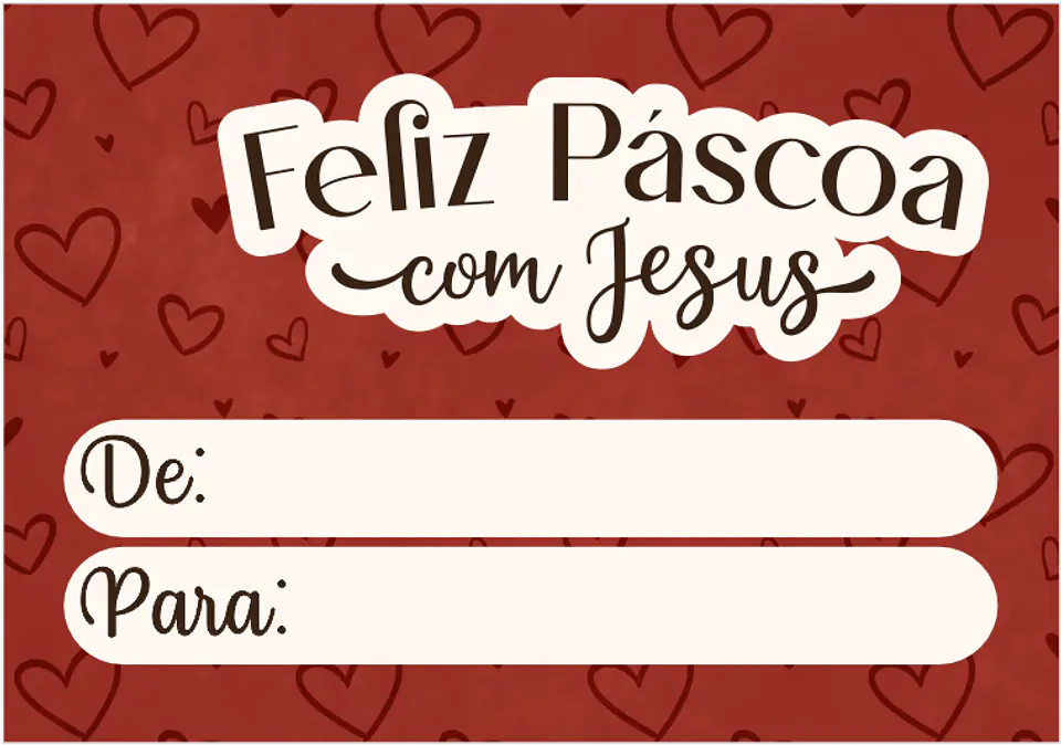 Arquivo de Corte Tags Páscoa Cristã - Baixar PNG e PDF para Personalizar 2