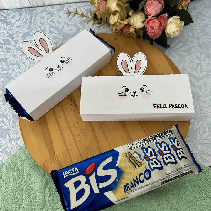 Baixar Arquivo de Corte Capa Bis 16 Unidade Páscoa - PNG e PDF para Personalizar 1