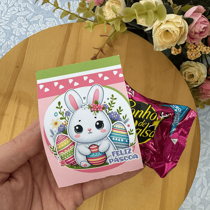 Baixar Arquivo de Corte Capa Doce Páscoa - PNG e PDF para Personalizar 2