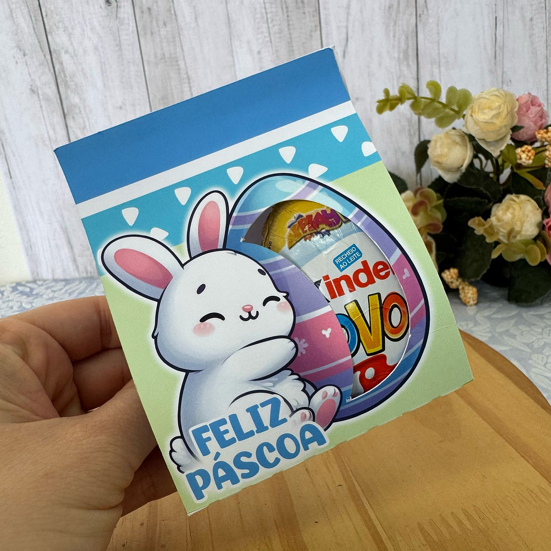 Baixar Arquivo de Corte Capa Ovo Páscoa - PNG e PDF para Personalizar 1