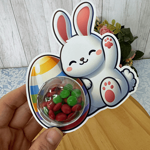 Baixar Arquivo de Corte Cartão Blister Páscoa - PNG e PDF para Personalizar