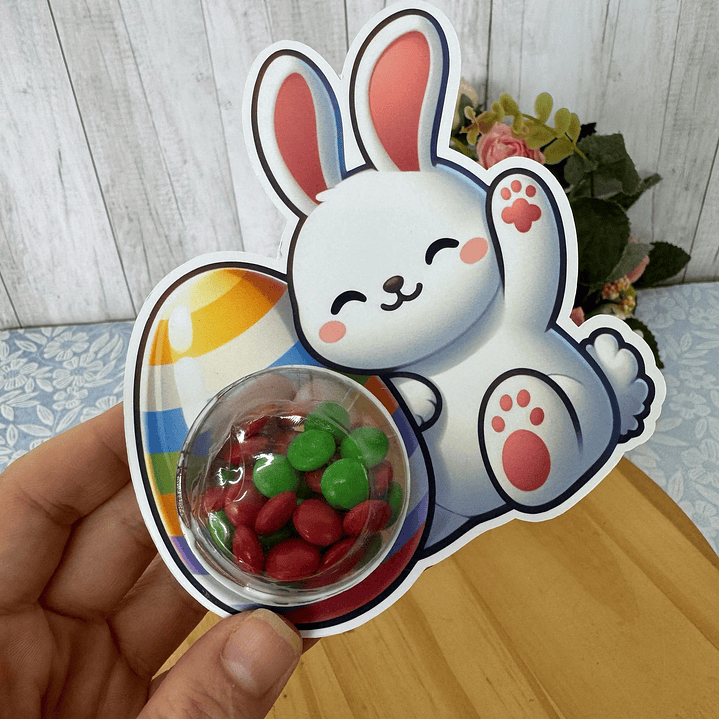 Baixar Arquivo de Corte Cartão Blister Páscoa - PNG e PDF para Personalizar 1