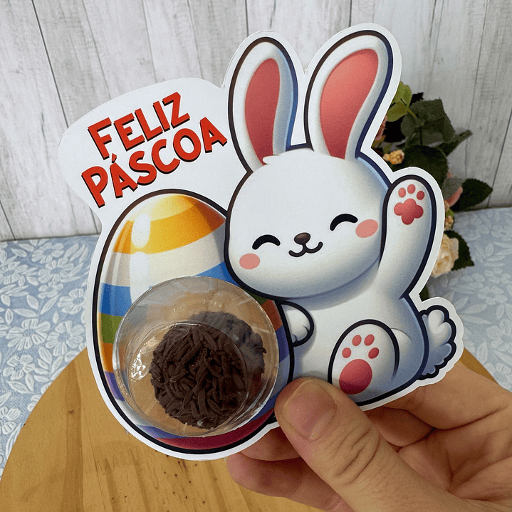 Baixar Arquivo de Corte Cartão Blister Páscoa - PNG e PDF para Personalizar 2