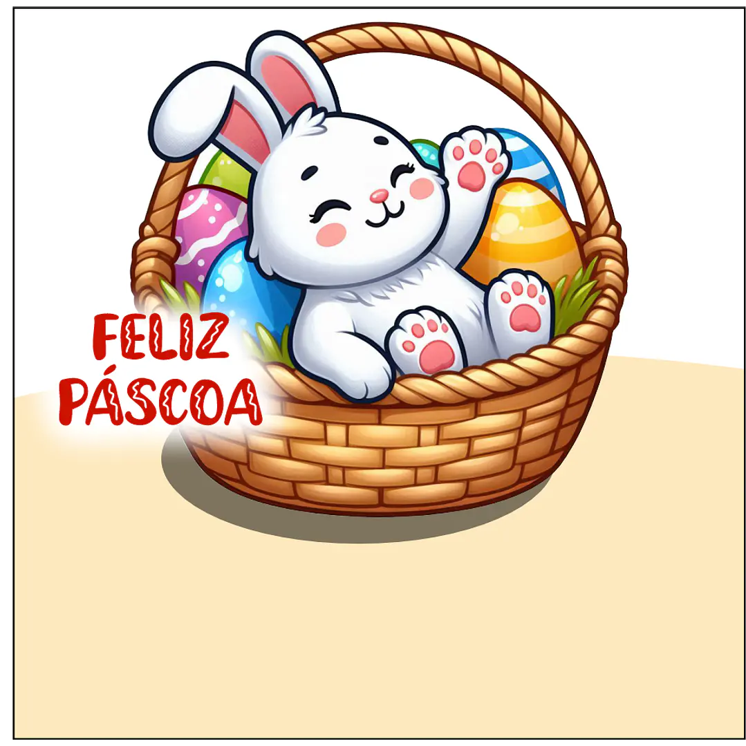 Baixar Arquivo de Corte Cartão Card Páscoa - PNG e PDF para Personalizar 2