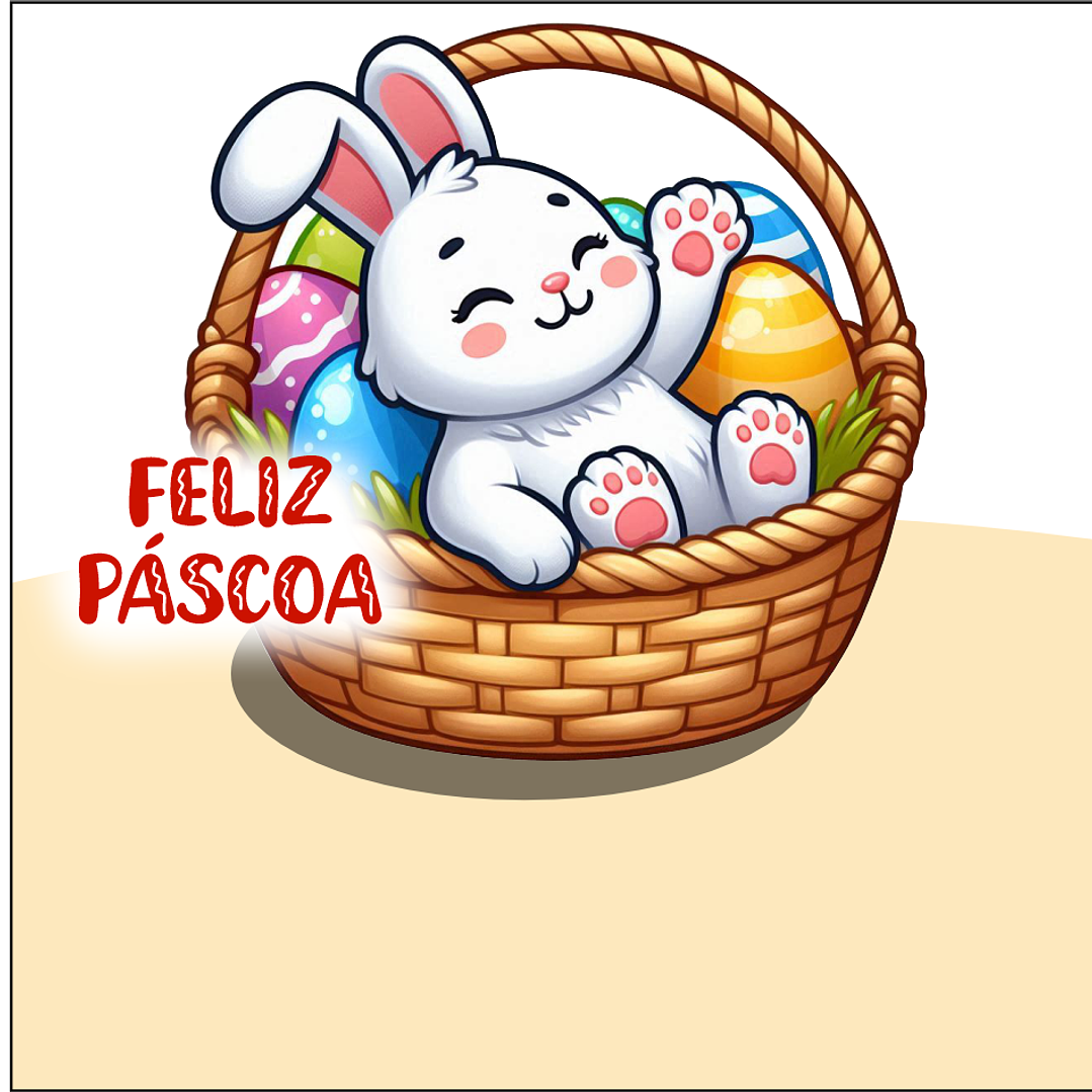 Baixar Arquivo de Corte Cartão Card Páscoa - PNG e PDF para Personalizar 2