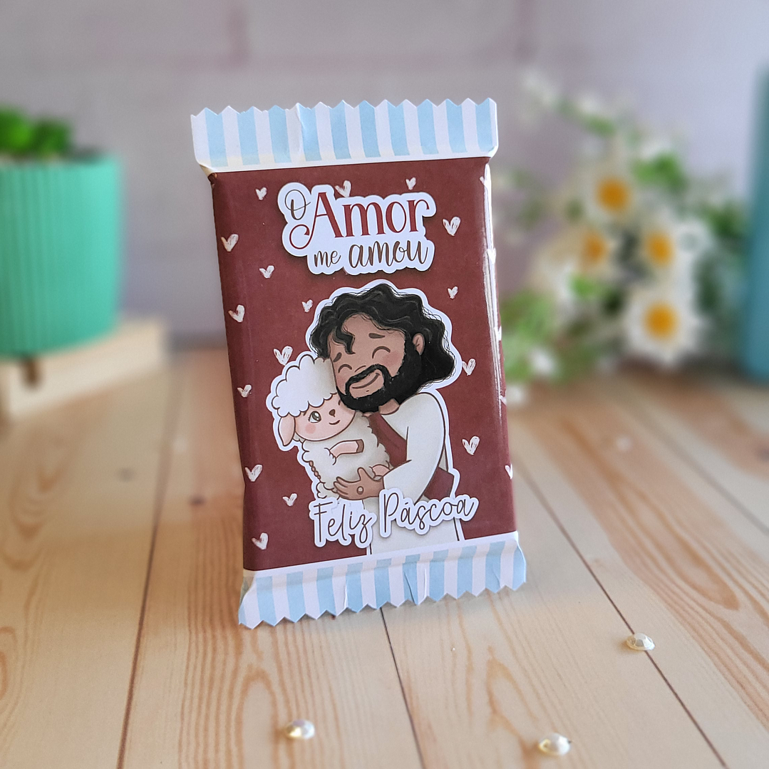 Kit kat Páscoa Cristã Arquivo de Corte em PDF para Download 5