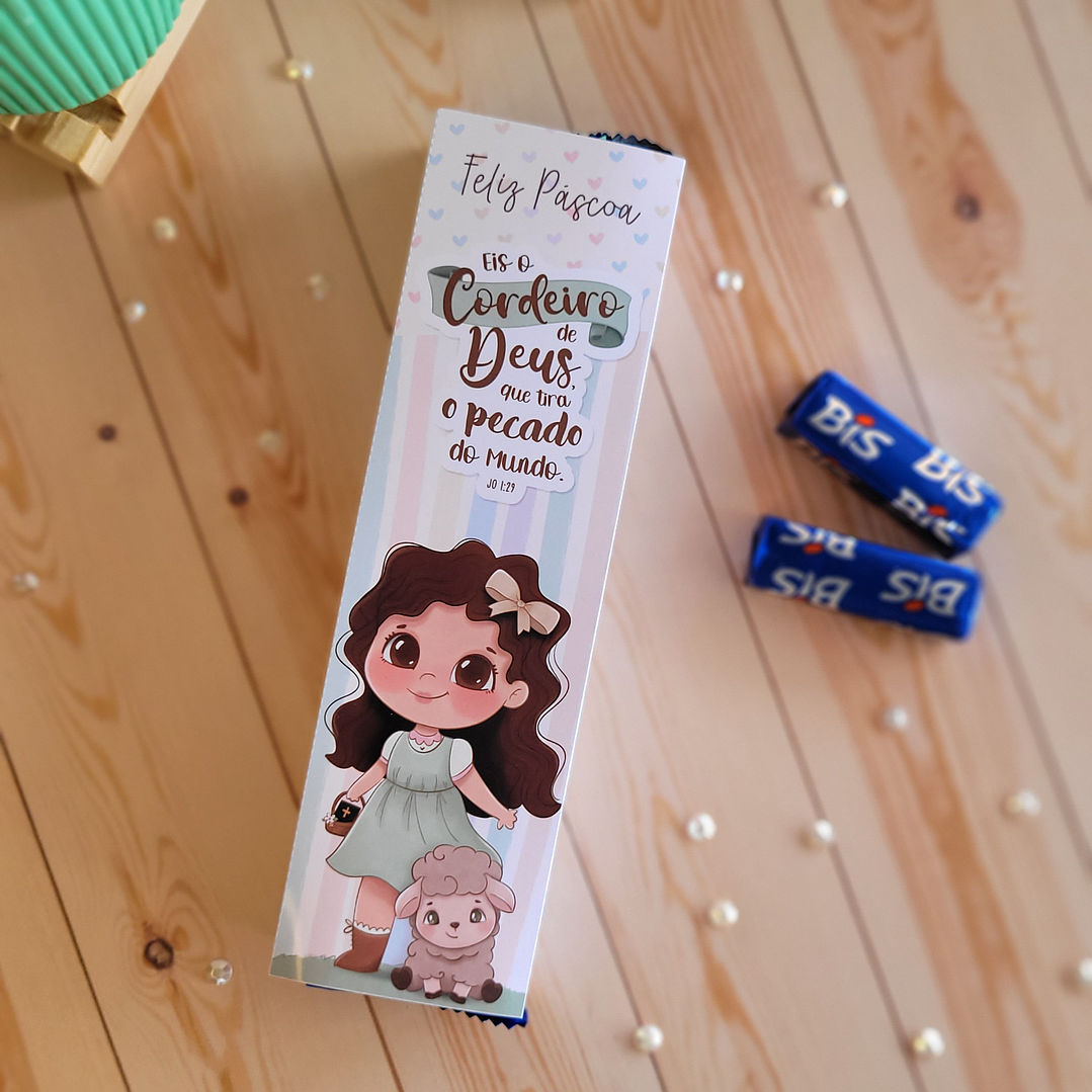 Envelope Caixa Bis Páscoa Cristã Arquivo de Corte em PDF para Download 3