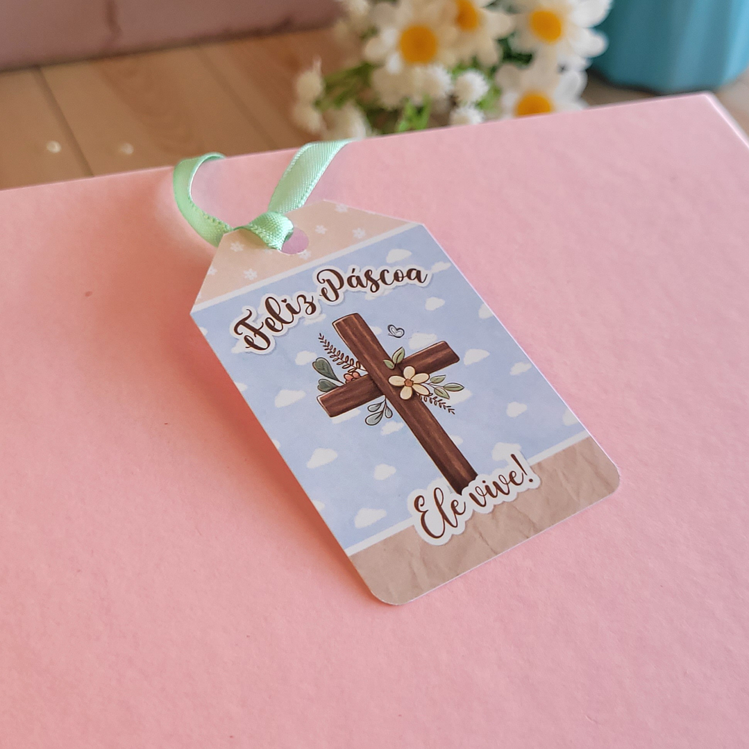 Tags Páscoa Cristã Arquivo de Corte em PDF para Download 3