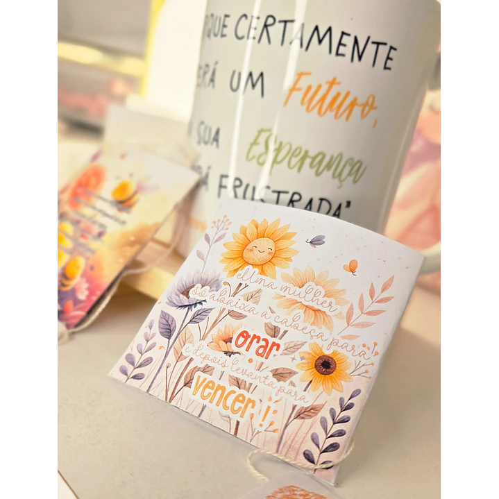 6 Artes para Caneca Mais Mimos Meninas de Fé Arquivo Editável 5