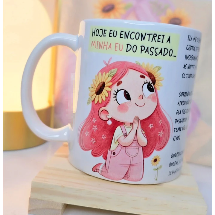 6 Artes para Caneca Mais Mimos Meninas de Fé Arquivo Editável 6