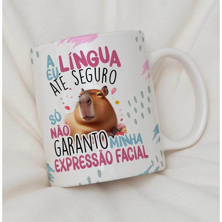 10 Artes para Caneca Capivara Debochada Arquivo Editável 7