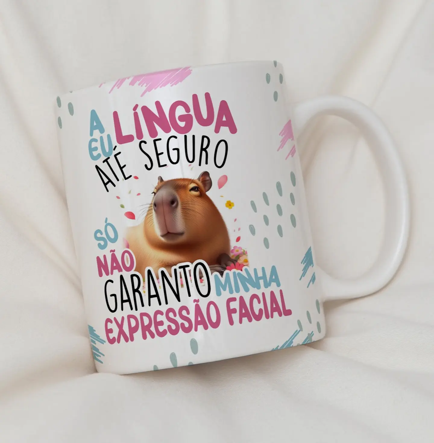 10 Artes para Caneca Capivara Debochada Arquivo Editável 7