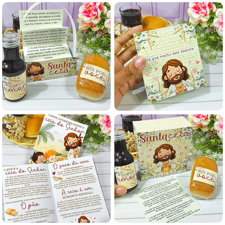 Arquivos Prontos Aprendendo Sobre  a Ceia do Senhor Arquivo em Pdf 2