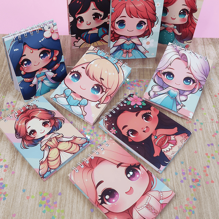 Arquivos para Encadernação Coleção Beautiful Girl Princesa e Dorama Doramenira Arquivo em Pdf 5