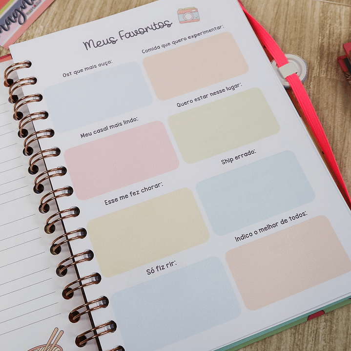 Arquivos para Encadernação Coleção Beautiful Girl Princesa e Dorama Doramenira Arquivo em Pdf 7