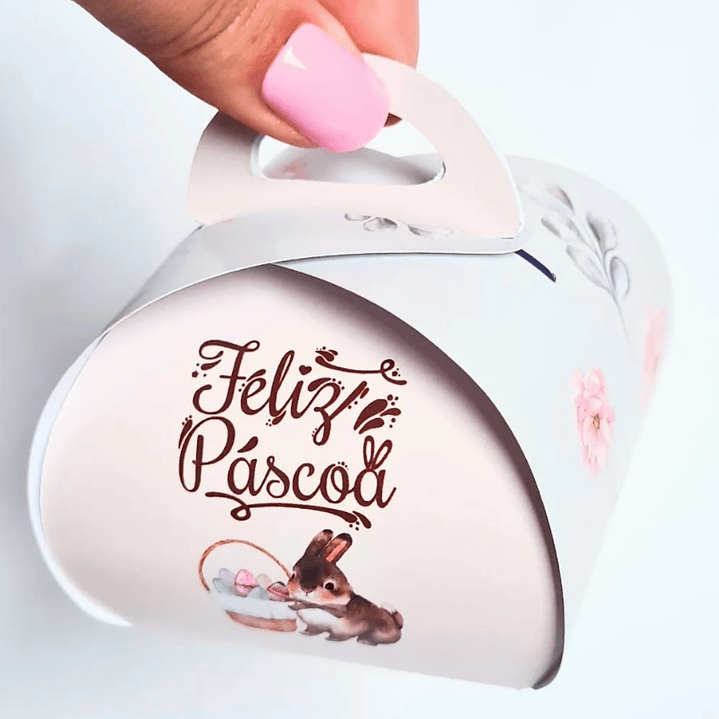 Arquivos Prontos para Embalagens Páscoa 3 em 1  Arquivo em Pdf  16