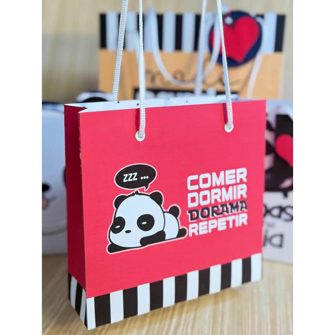 Arquivos Prontos Post it e Sacolinha Panda Mania Dorama Dorameira Arquivo em Pdf  6
