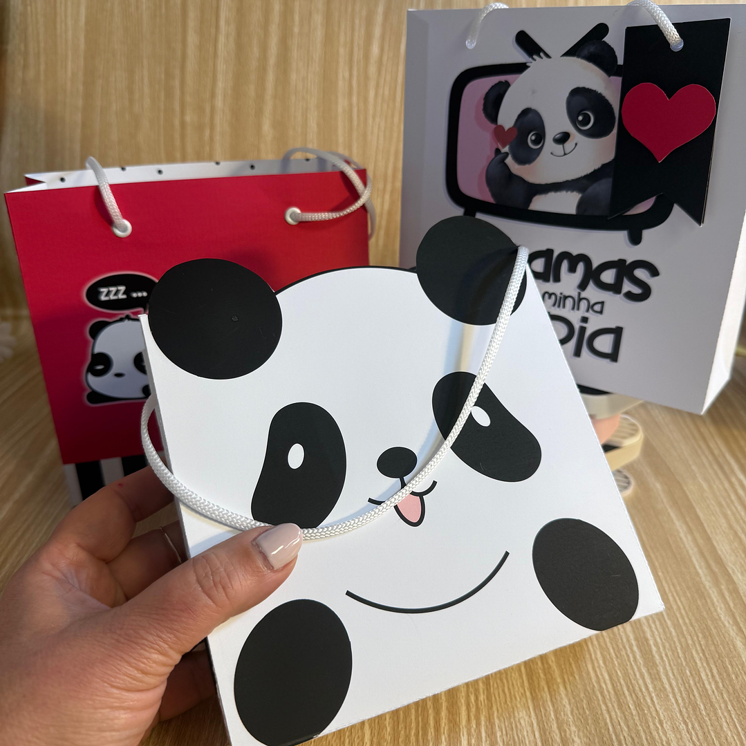 Arquivos Prontos Post it e Sacolinha Panda Mania Dorama Dorameira Arquivo em Pdf  7