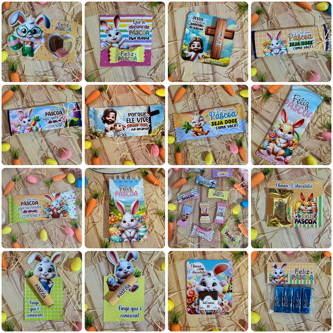 Arquivos de Corte Páscoa Arquivo em Pdf 1