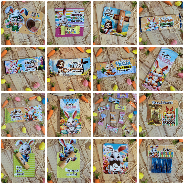 Arquivos de Corte Páscoa Arquivo em Pdf 1